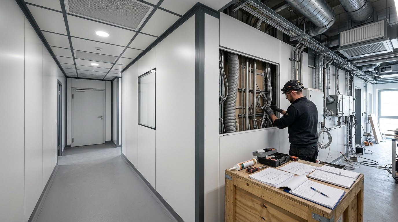 Clean room i pomieszczenia czyste: produkcja i kompletacja