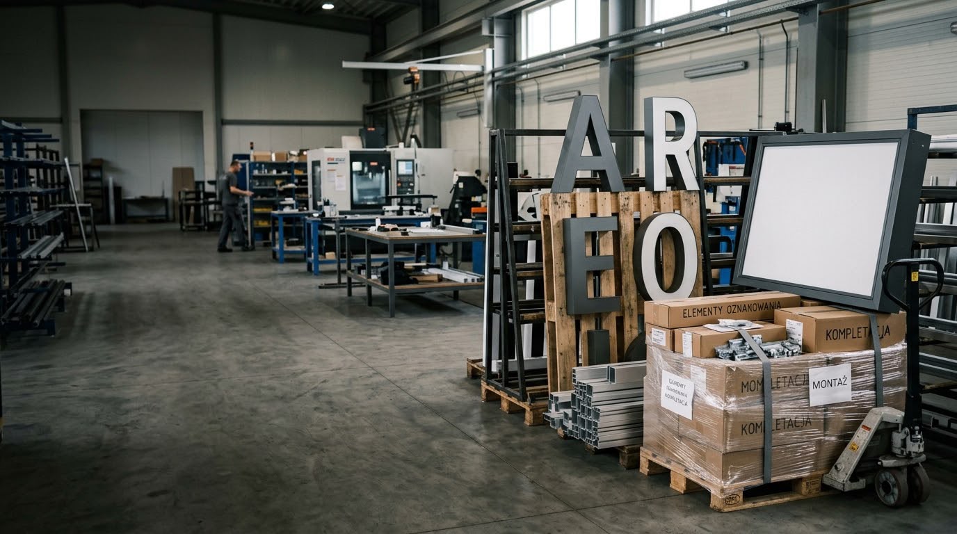 Oznakowanie i reklama: produkcja i kompletacja