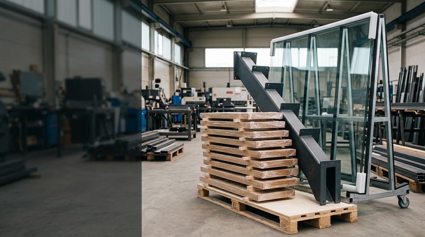 Schody i balustrady premium: produkcja i kompletacja