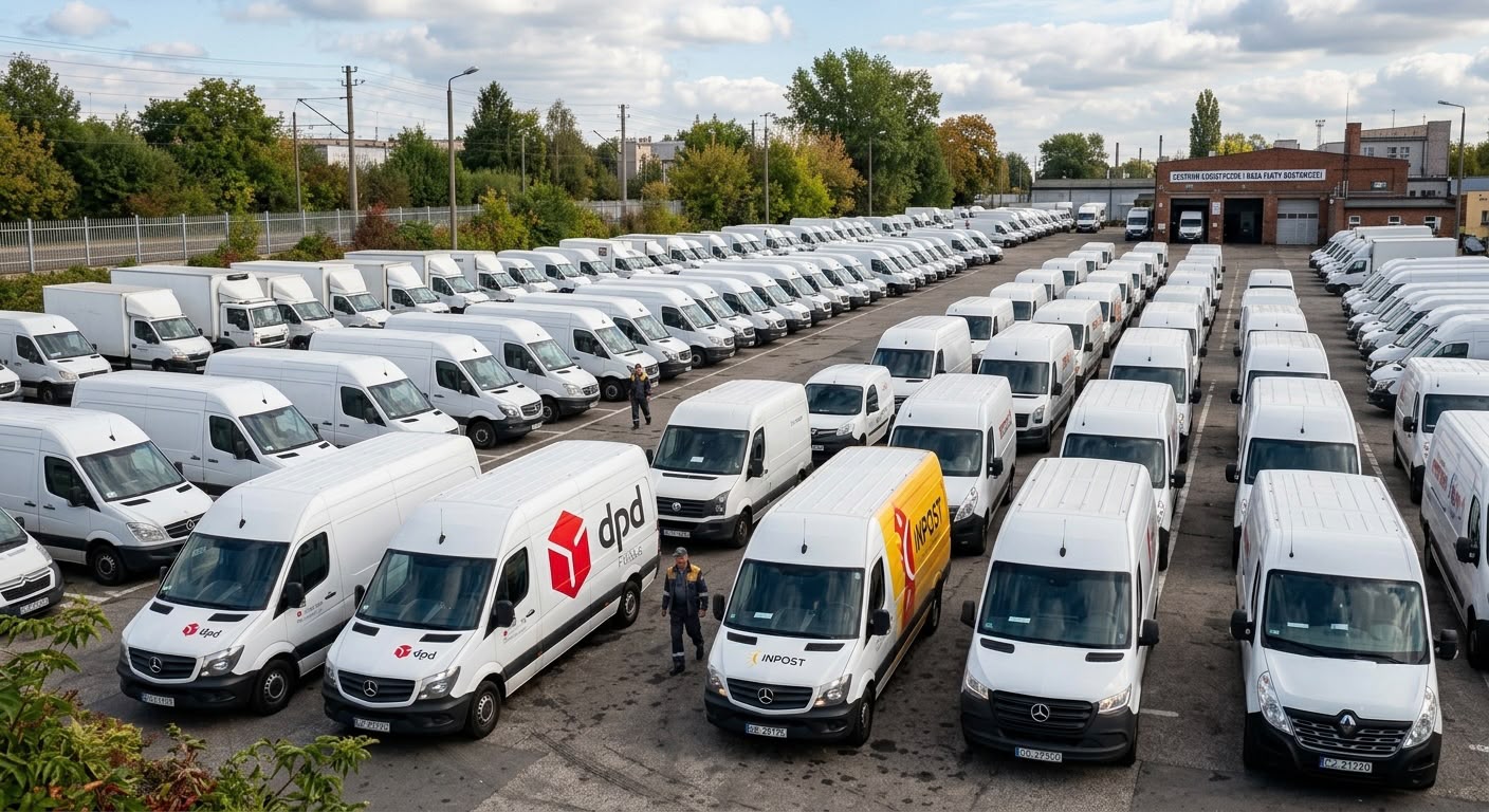 Flota pojazdów dostawczych