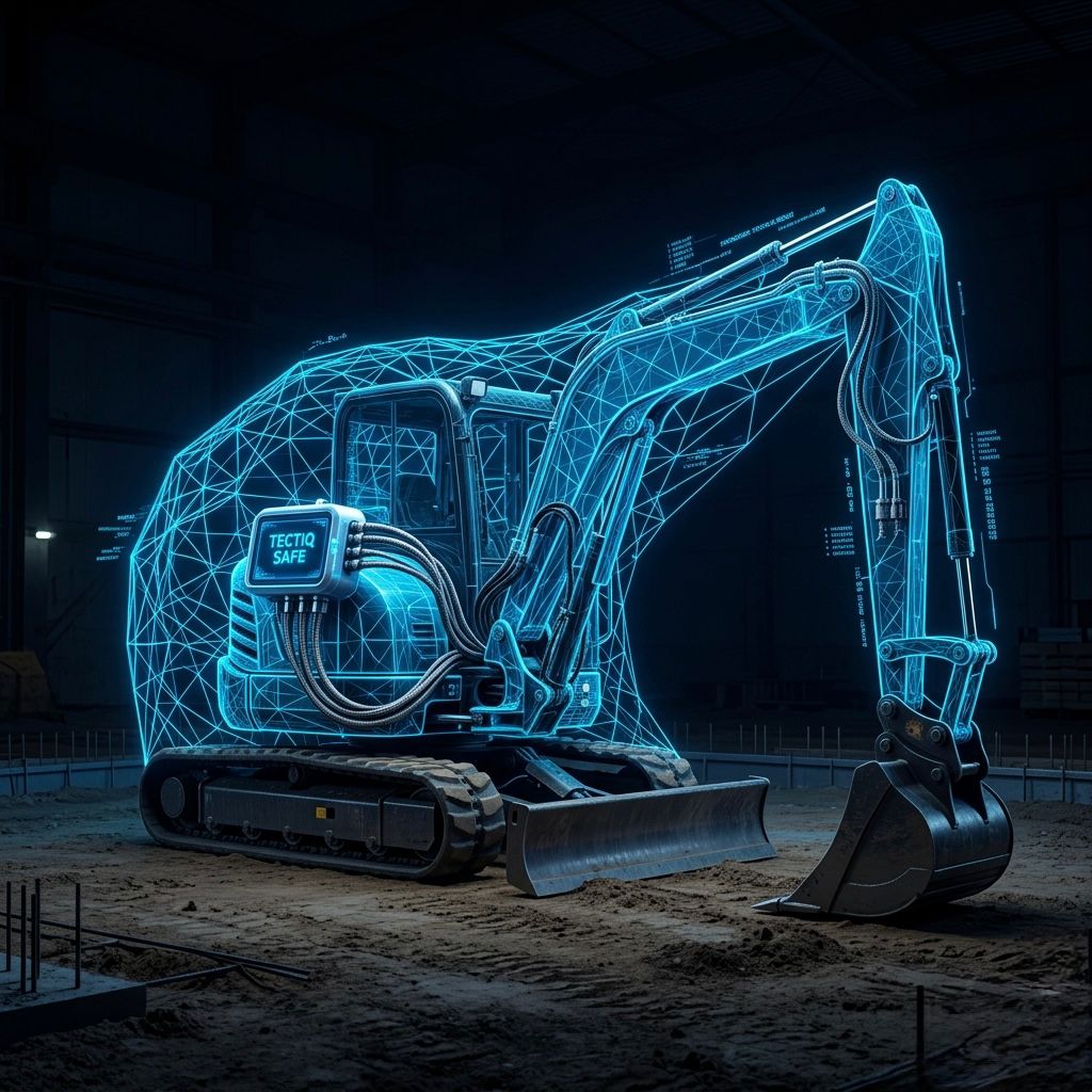 Koparka objęta monitoringiem