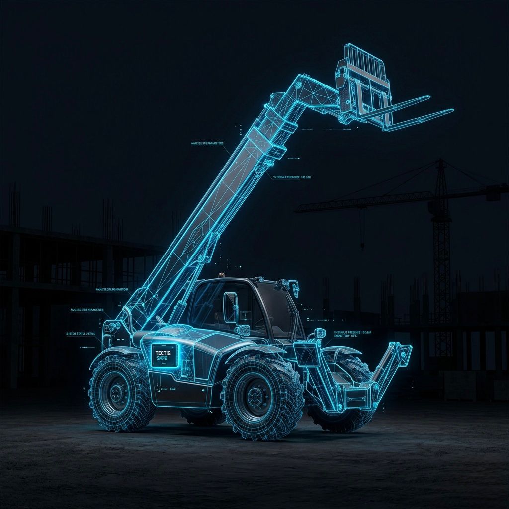 Maszyna teleskopowa w systemie Safe